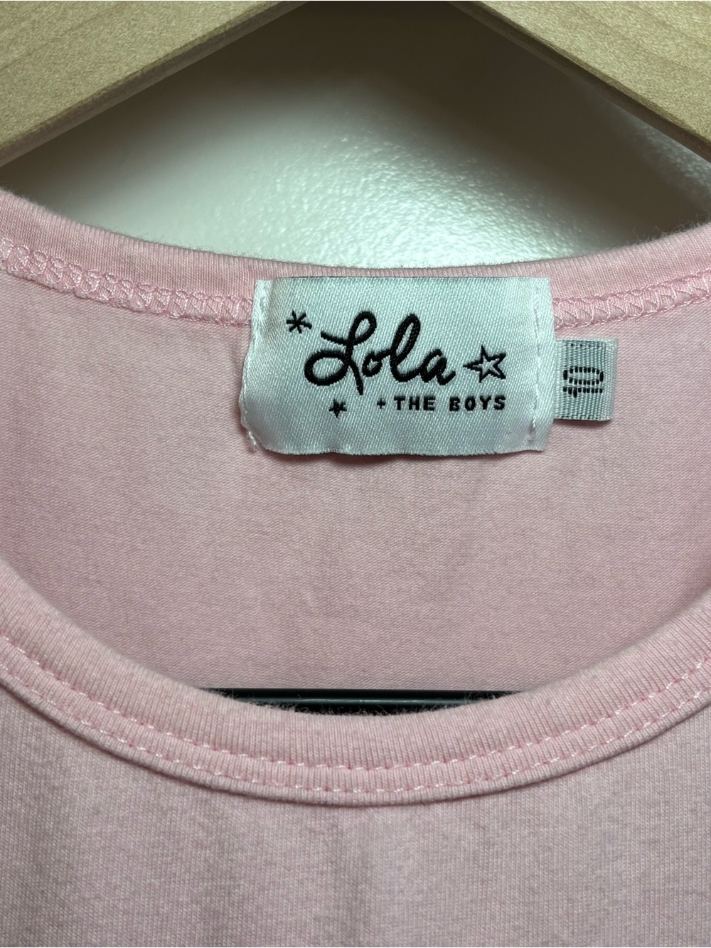 Lola + The Boys Pink Sequin Lip Tank with Multi-Color Stars - Picture 3 of 5